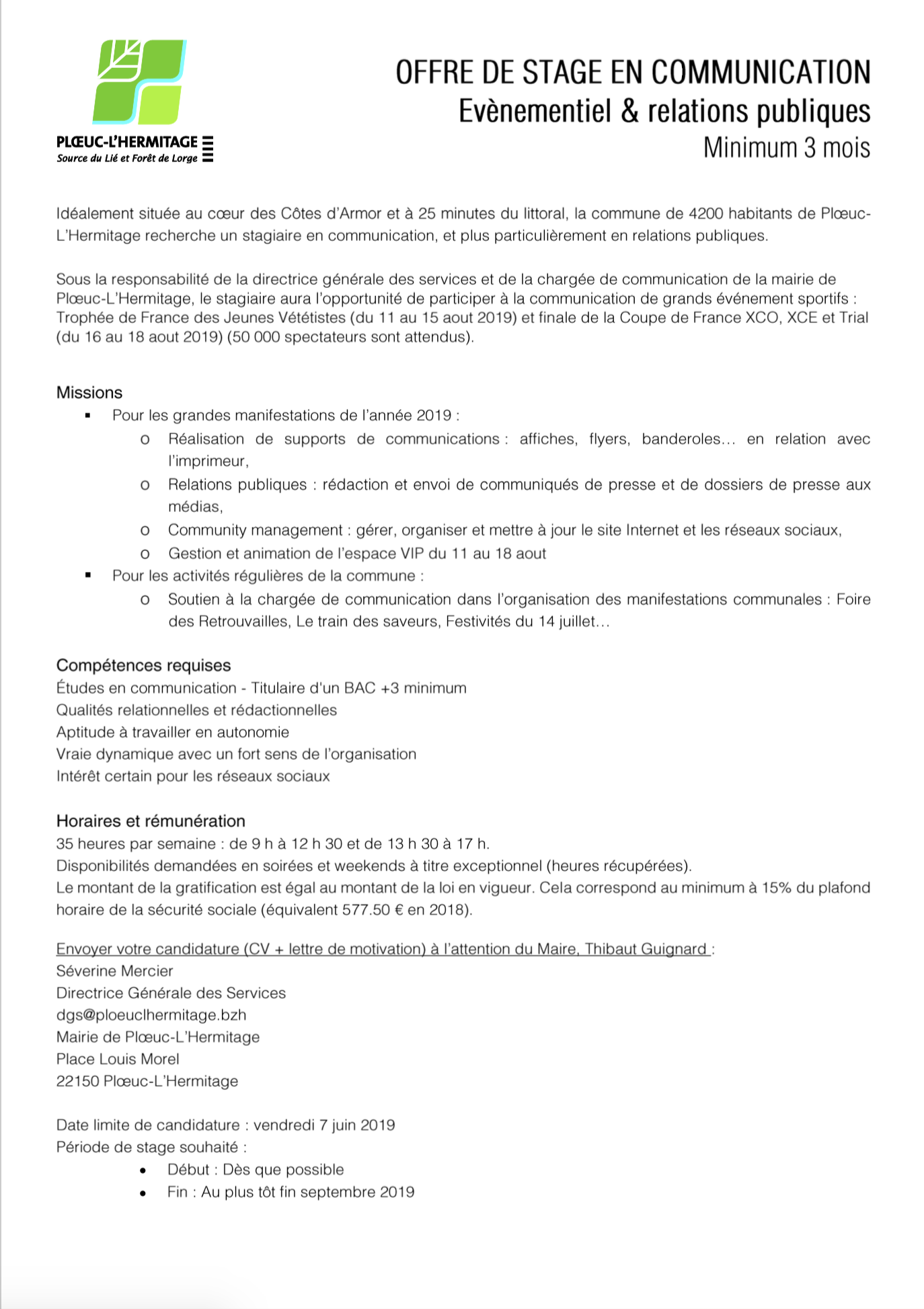 Comment déposer une offre de stage ou d’emploi à l’université paris 8