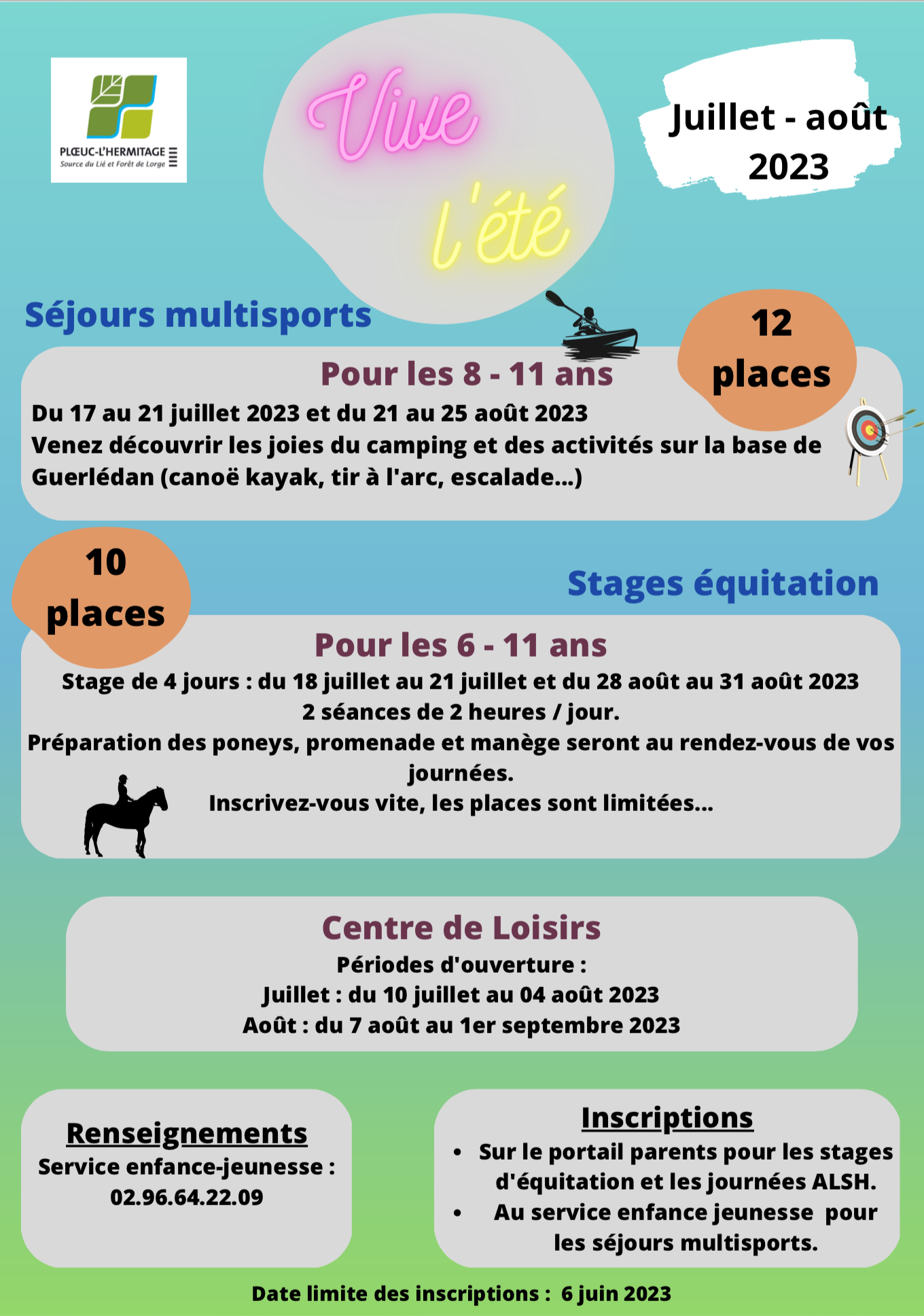 Programme ALSH été 2023